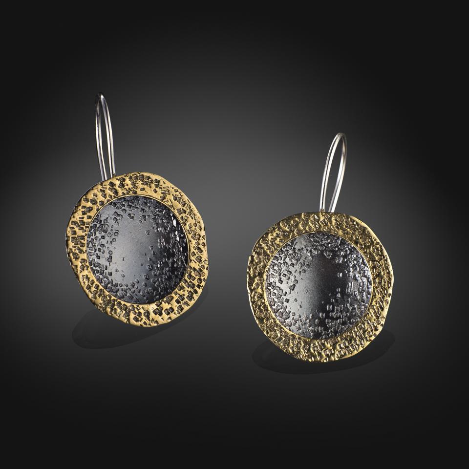 Textures earrings 22A