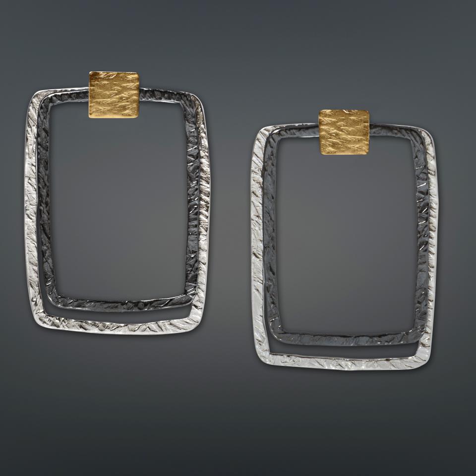 Textures earrings 37