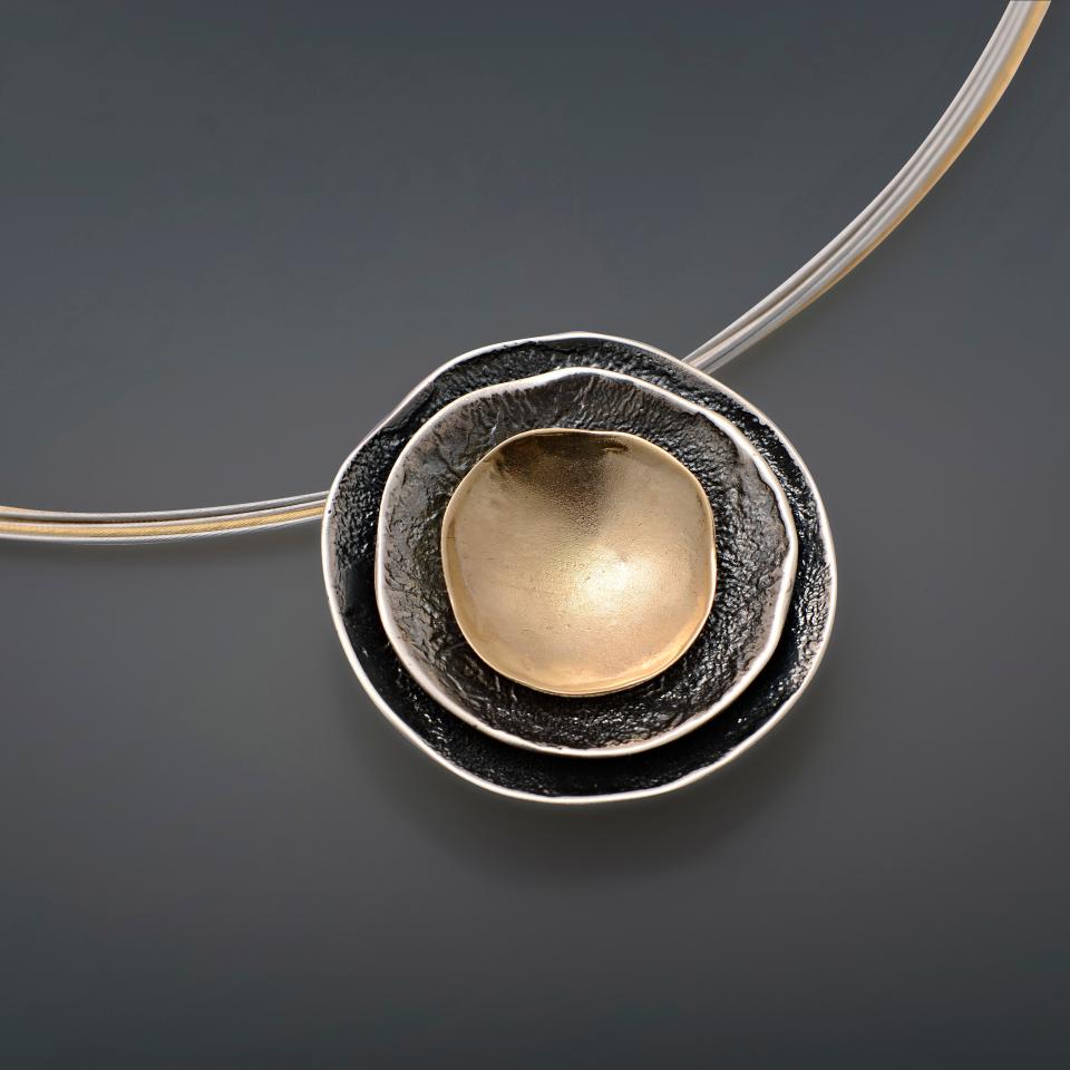 Nature necklace with pendant 7