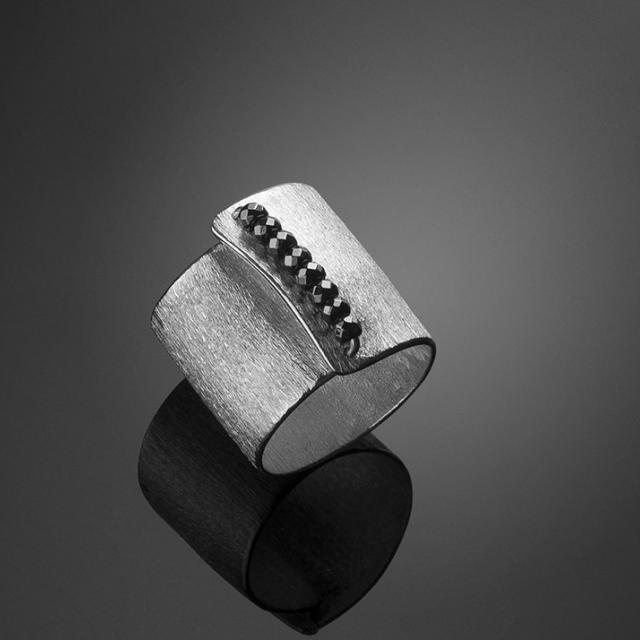 Silver ring 13