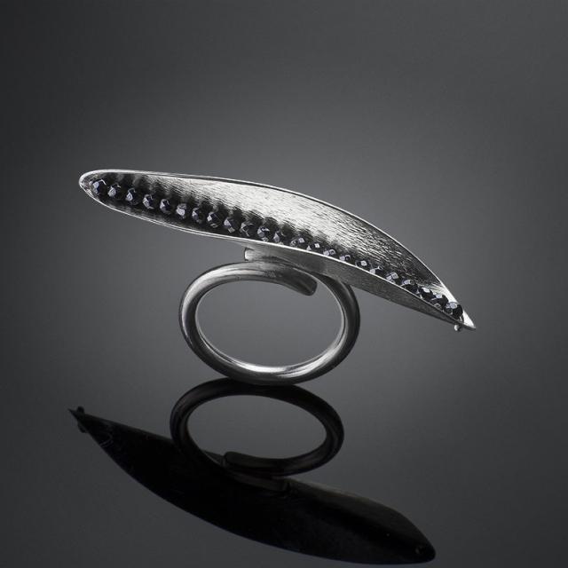 Silver ring 16