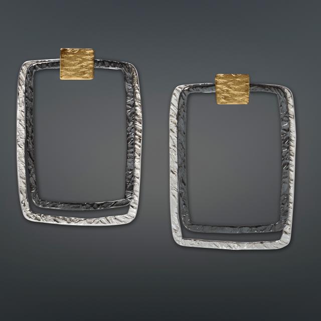 Textures earrings 37