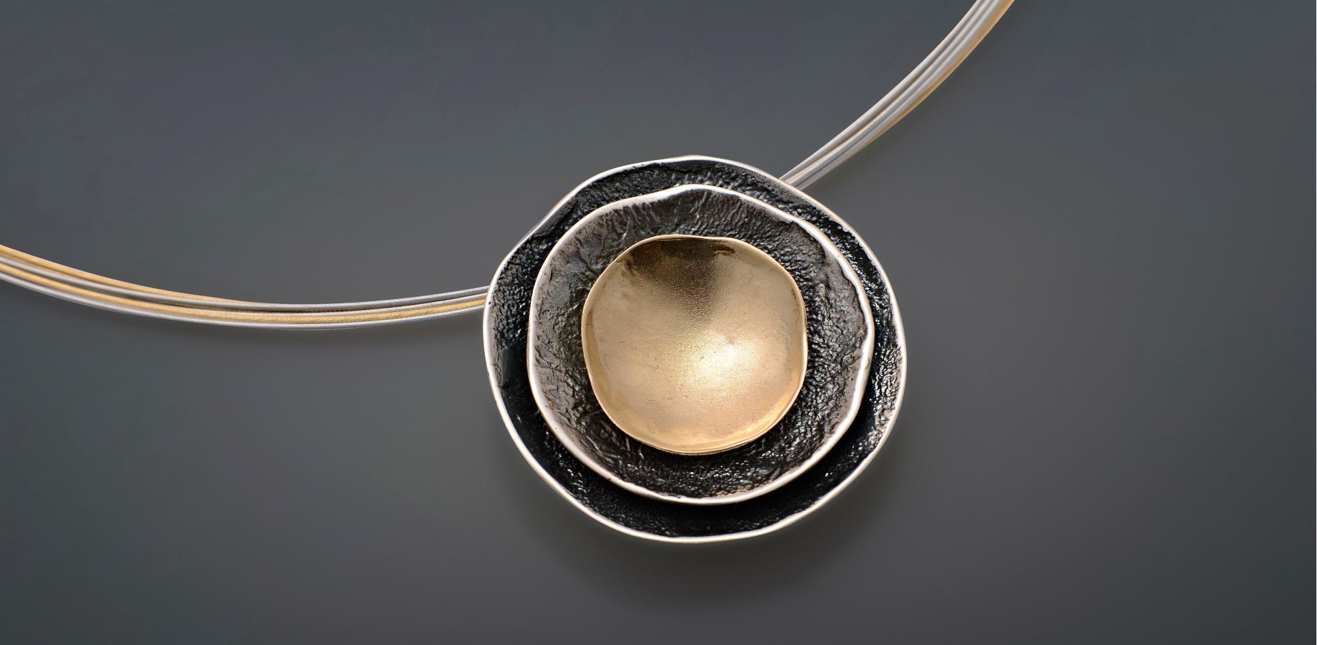 Nature necklace with pendant 7